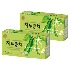 우리차 작두콩차, 1g, 100개입, 2개