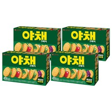 롯데웰푸드 야채 크래커, 249g, 4개