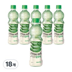 자연은 알로에 주스, 500ml, 18개