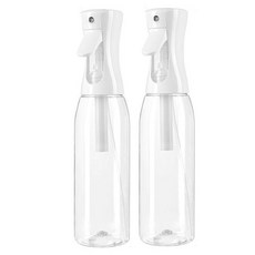 MORIANN 壓縮霧狀噴霧瓶 大容量噴霧器 500ml, 白色, 2個