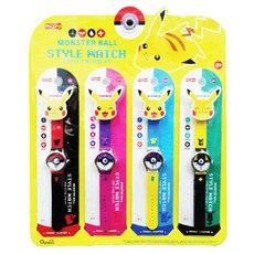 Pokemon Monster Ball Style 手錶 4p 套裝, 混合顏色