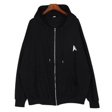 후리스타일 남성용 코튼 오버핏 아시아 롱오픈 후드집업 HRMZ_천무열