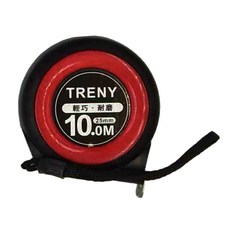 TRENY 自動煞停公制尺 10M, 1個