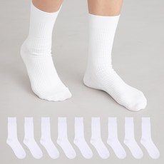 Base Alpha Essential 男性優質甲級羅紋長襪 10雙