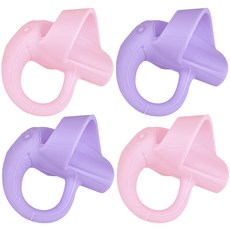 WISEDAY 兒童握筆器 大象款 左右手通用, 粉色, 4個