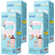 孩童乳酸菌粉包, 60g, 4盒