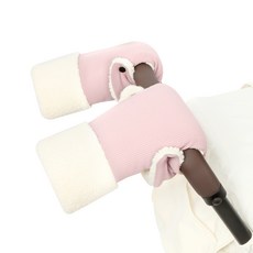 Manito JESSIE 嬰兒車保暖手套, 豆沙粉, 1套