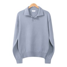 레이먼 남성용 피토 오버핏 카라 니트티