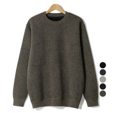 M.N.C 男款舒適刷毛圓領針織衫 MDKN937LJ