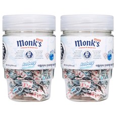 Monk's 草本潤喉糖, 2罐, 100g
