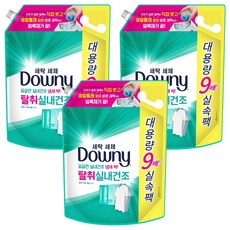 Downy 洗衣精優質液體型室內乾燥補充包, 4.1L, 3個