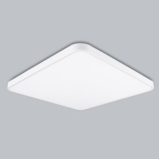LED 簡約房間吸頂燈 60W, 白色