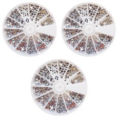 Nail Room 美甲寶石飾品組 水晶混合, 056, 3套