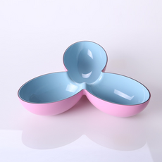 ROBEX 三格點心碗 (小) 粉紅天空