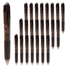 DANSOON 3色混合多功能筆 0.5mm, 黑色 + 紅色 + 藍色, 24個