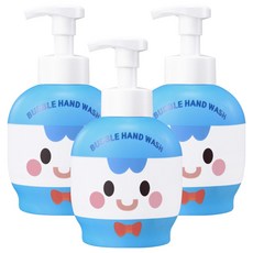 샤워메이트 브레드이발소 버블 핸드워시 윌크, 500ml, 3개