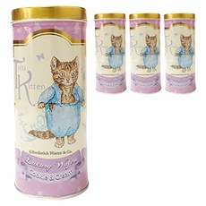 PETER RABBIT 比得兔 捲心酥 淇淋巧酥口味, 100g, 4罐