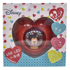 Miravivi 迪士尼 USB LED小夜燈 米奇 Disney, D31-18-0067, 1個
