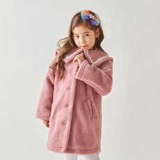OWLEY BARN 女孩的jeutsom皮草大衣