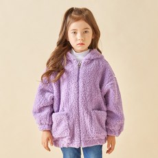 OWLEY BARN 孩童爆米花兜帽拉鍊