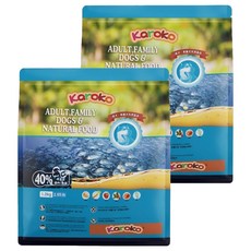 karoko 樂果 成犬/家庭犬 天然乾飼料, 雞肉 + 魚油, 1.2kg, 2袋