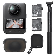 DJI Osmo 360 스탠더드 콤보 + 익스트림 배터리 플러스 2p + 인비저블 셀피 스틱 키트 세트