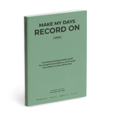 ICONIC 2026 Record On 手帳 自填式週計畫 B6 計畫本 行事曆, 1個, 03 樹林綠