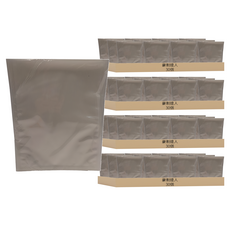 豪割達人 耐冷熱食物網紋路收納壓縮保鮮袋, 25 x 20cm, 30個, 4組