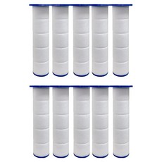 6檔增壓蓮蓬頭濾芯 PP過濾棉材質 7.5*2.5cm 10支, 1組, 無味