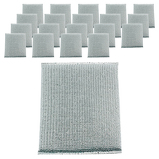 SUNWOO LAND 大銀絲瓜絡 180 x 140 mm, 1入, 20個