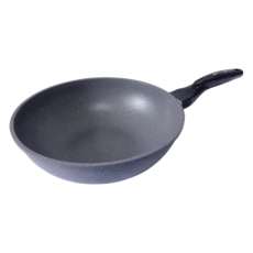 高侑 原石鑄造不沾平底鍋, 30cm, 1個