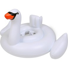 KS Mall Baby Swan Tube, 白色, 1個