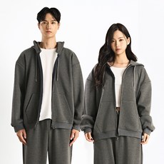 씨티라이프카멜 남녀공용 투웨이 오버핏 후드집업 CL2410H