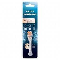 PHILIPS 飛利浦 sonicare A3刷頭 白色, HX9092/85, 2個
