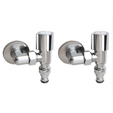 洗衣機水龍頭 冷水款+熱水款+鐵氟龍膠帶, 1組