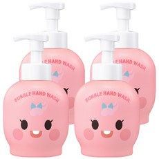 샤워메이트 브레드이발소 버블 핸드워시 마카롱, 500ml, 4개