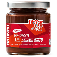Better Than Sugar 巧克力脆粒抹醬, 200g, 1個