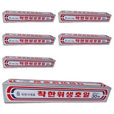 착한식재료 위생호일, 6개