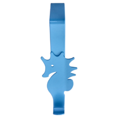 Wisdom 門後單鉤 Set 五個 海馬造型, 鐵製, 1組