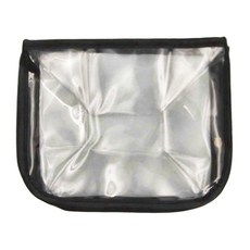 立體透明包包收納袋 黑色A, 21.5 x 13.5 x 16.5cm, 2個, 1組