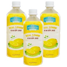 파낙스 로쏘 189 레몬 음료베이스, 1L, 3개