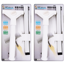 Life 潔田屋 專業手握除水神器 20cm, 好刮貼合表面 質佳耐用, 白色, 2組