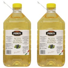 폰티 화이트 와인식초, 5L, 2개