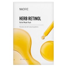 NACIFIC 草本A醇舒緩面膜, 10片, 1盒