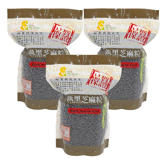 超賀 熟黑芝麻粒, 250g, 3包