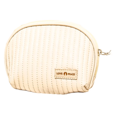 LOVE PEACE 雲朵收納包 半圓包 Set 1 皮質