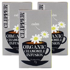 CLIPPER 洋甘菊茶包, 1.5g, 20包, 3盒