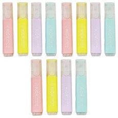 Ho覓好物 粗螢光筆, 12支, 多色