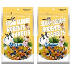 armonto 阿曼特 鼠兔用三色地瓜乾, 豐富膳食纖維，幫助維護腸道健康, 120g, 2包