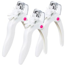 Funny Nail 長度調節美甲片剪, 3個, 混合顏色(KN-A4117)